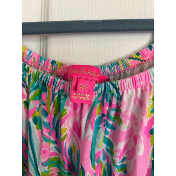 Lilly Pulitzer Lana Skort Romper Unicorn of the Sea Print XXS - Picture 5 of 5